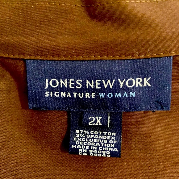 JONES NEW YORK BLOUSE NWOT - Picture 7 of 7